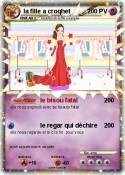 la fille a croq