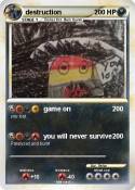 destruction
