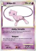M Mew EX
