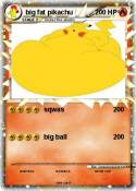 big fat pikachu