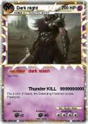Dark night