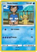 Brain freeze