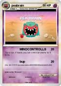 peabrain