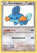 Ben's Pokemon