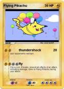 Flying Pikachu