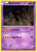 Boy And Dog