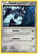 Thunder god