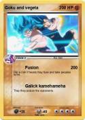 Goku and vegeta