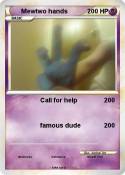 Mewtwo hands