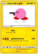 kirby with a