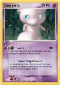 mew perdu