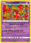 Gummy bear pile