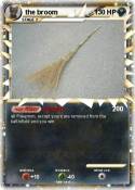 the broom