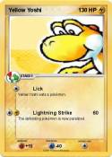 Yellow Yoshi