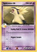Typhlosion DS