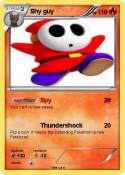 Shy guy