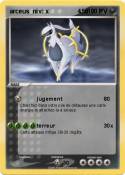 arceus niv: x