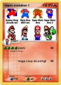 mario evolution