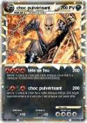 choc pulvérisant