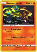 Zeraora y Licar