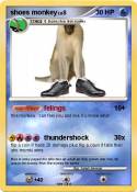 shoes monkey