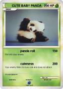 CUTE BABY PANDA