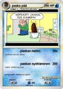 paska pää
