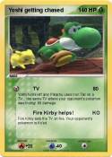 Yoshi getting