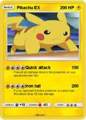 Pikachu EX