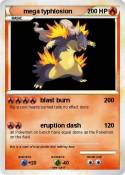 mega typhlosion