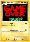 game over