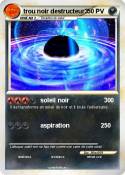 trou noir destr