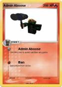 Admin Aboose