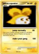 yellow squeaker