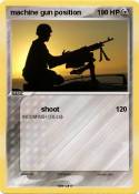 machine gun