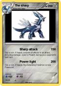 The sharp