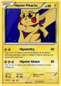 Hipster Pikachu