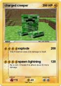 charged creeper