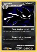 Dark sonic