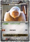 gorille blanc