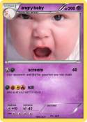 angry baby