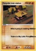 Ponyville train