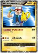 ash and pikachu