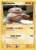 baby laughing