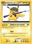 army pikachu