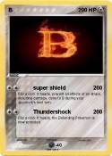 B