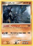 Saber wolf
