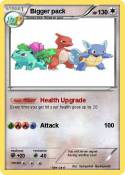 Bigger pack