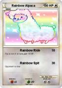Rainbow Alpaca
