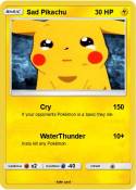 Sad Pikachu